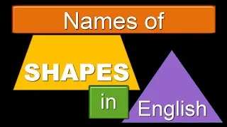 SHAPES - Intermediate English for KIDS and ADULTS - Geometry Vocabulary