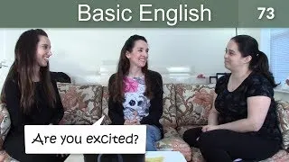 Lesson 73 👩‍🏫 Basic English with Jennifer 😃😠😕 Feelings🎓Vocabulary