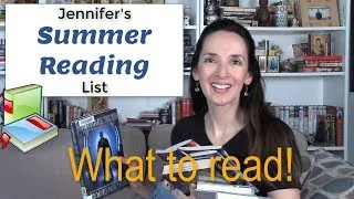 Summer Reading 📘 Jennifer's Book Recommendations ☀️Improve Your English Vocabulary