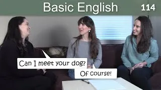 Lesson 114 👩‍🏫 Can, Could & May - Basic English with Jennifer