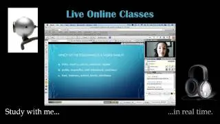 Live Q&A Class with Jennifer on WizIQ! Enroll today.