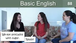 Lesson 88 👩‍🏫Basic English with Jennifer Vocabulary 🌈Review: Colors & Foods 🍐🍆