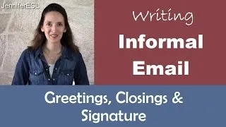 How to Write Greetings & Closings for Informal, Friendly Email Messages