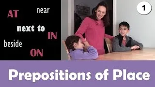 Using English Prepositions - Lesson 8: At, In, On, Between, Among - Part 1 (place)