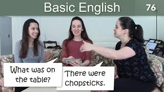 Lesson 76 👩‍🏫 Basic English with Jennifer 🎓 Past Forms of BE: Was/Were