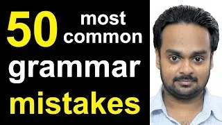 50 MOST COMMON MISTAKES in English Grammar - Error Identification & Correction