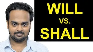 WILL vs. SHALL - What's the Difference? - Basic English Grammar