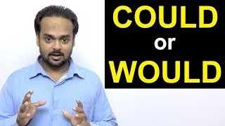 Correct Use of COULD and WOULD | What's the Difference? | Modal Verbs in English Grammar