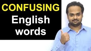 10 COMMONLY CONFUSED Word Pairs in English - May be / Maybe | Every Day / Everyday | Lose / Loose
