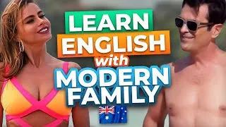 MODERN FAMILY in Australia | Funny English Lesson