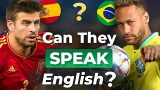 We Analyzed the English of These 4 FOOTBALL STARS
