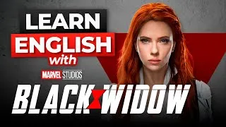 Learn English with BLACK WIDOW | Scarlett Johansson
