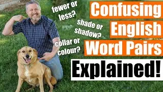 Fewer or Less? Bored or Boring? An English Lesson on Confusing Word Pairs!
