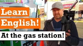 Let's Learn English at the Gas Station | English Video with Subtitles