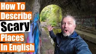 How to Describe Scary Places in English! 🕯️🎃👻