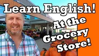 Let's Learn English at the Grocery Store (Supermarket) | English Video with Subtitles