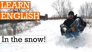 Let's Learn English in the Snow!
