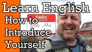 Learn How to Introduce Yourself in English | Video with Subtitles