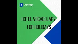 Hotel vocabulary for holidays