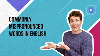 Commonly mispronounced words in English