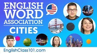 Cities Word Association with English speakers