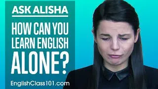 How Can You Learn English Alone? Self-Study Plan! Ask Alisha
