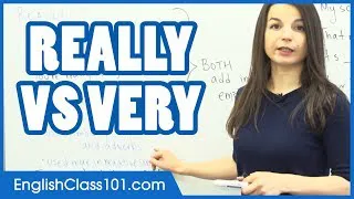 Difference between REALLY and VERY - Learn English Grammar