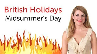 British English Holidays - Midsummer's Day