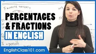 Expressing Percentages & Fractions in English - Basic English Grammar