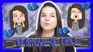 Learn the Top 10 English Break-Up Lines - English Vocabulary