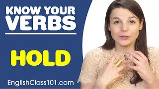 HOLD - Basic Verbs - Learn English Grammar