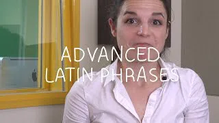 Weekly English Words with Alisha - Advanced Latin Phrases