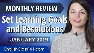 How to set achievable English goals and resolutions? | English January Review