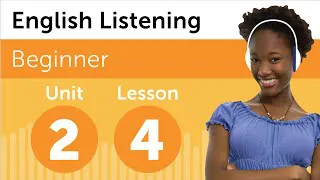 English Listening Comprehension - Talking About Your Schedule in English