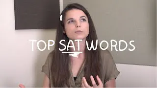 Weekly English Words with Alisha - Top SAT words