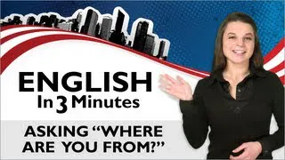 Learn English - Asking 'Where are you from?'