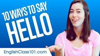 Learn the Top 10 Ways to Say Hello in English