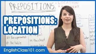 Prepositions of Place: AT, IN, BY, INTO, OUT OF - Common English Mistakes