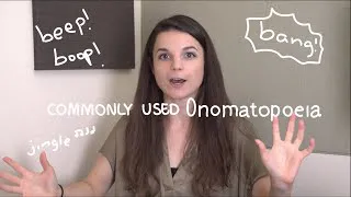 Weekly English Words with Alisha - Commonly Used Onomatopoeia