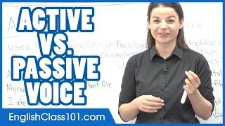 Active Voice and Passive Voice - Learn English Grammar