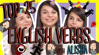 Learn the Top 25 Must-Know English Verbs!
