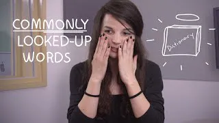 Weekly English Words with Alisha - Commonly Looked-up Words