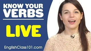 LIVE - Basic Verbs - Learn English Grammar