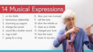 Learn 14 Musical Expressions in English