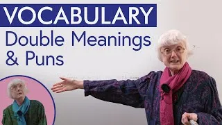 Advanced English Vocabulary: PUNS & DOUBLE MEANINGS