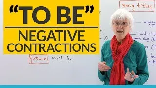 English Grammar: Negative contractions of the verb 