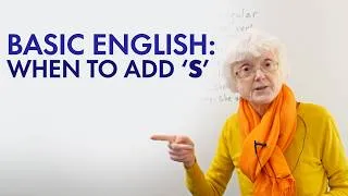 Basic English Grammar: When & how to add ‘s’