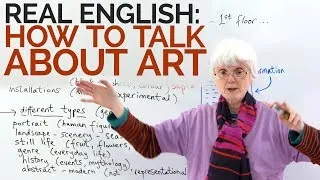 REAL ENGLISH: How to talk about art