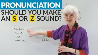 English Pronunciation: Learn when and how to say the S & Z sound