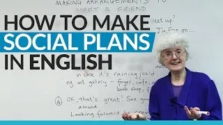 Real English: Using WHEN & WHERE to Make Plans